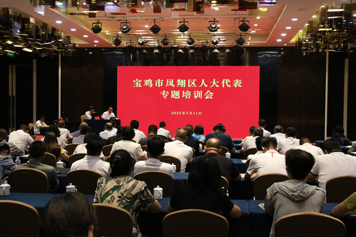 宝鸡市凤翔区人大常委会举办人大代…